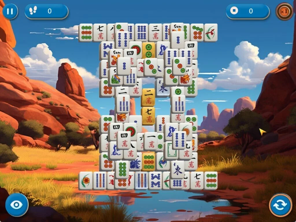 Изображение игры: Mahjong Travel