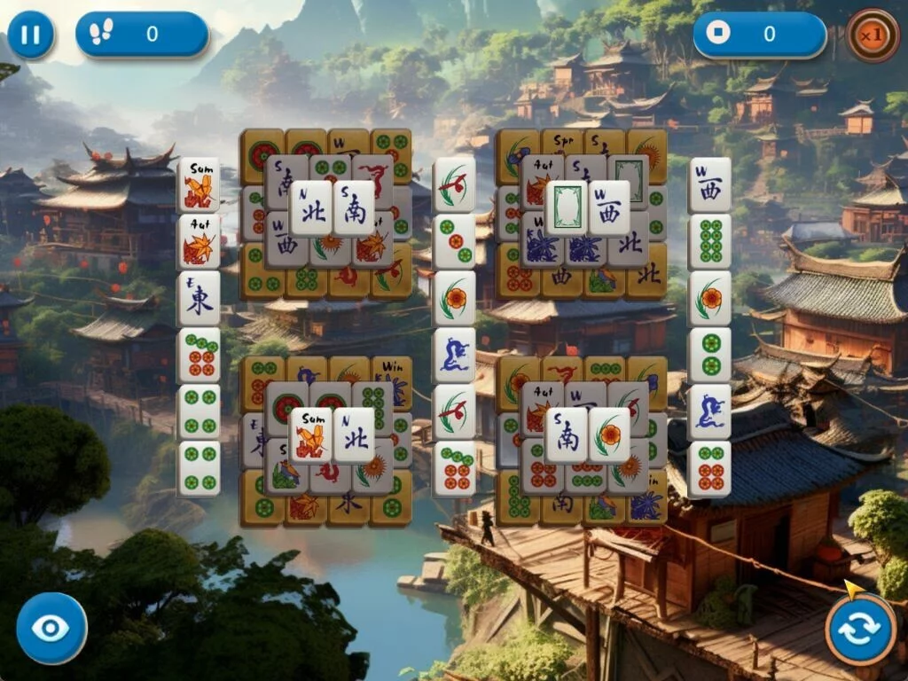 Изображение игры: Mahjong Travel