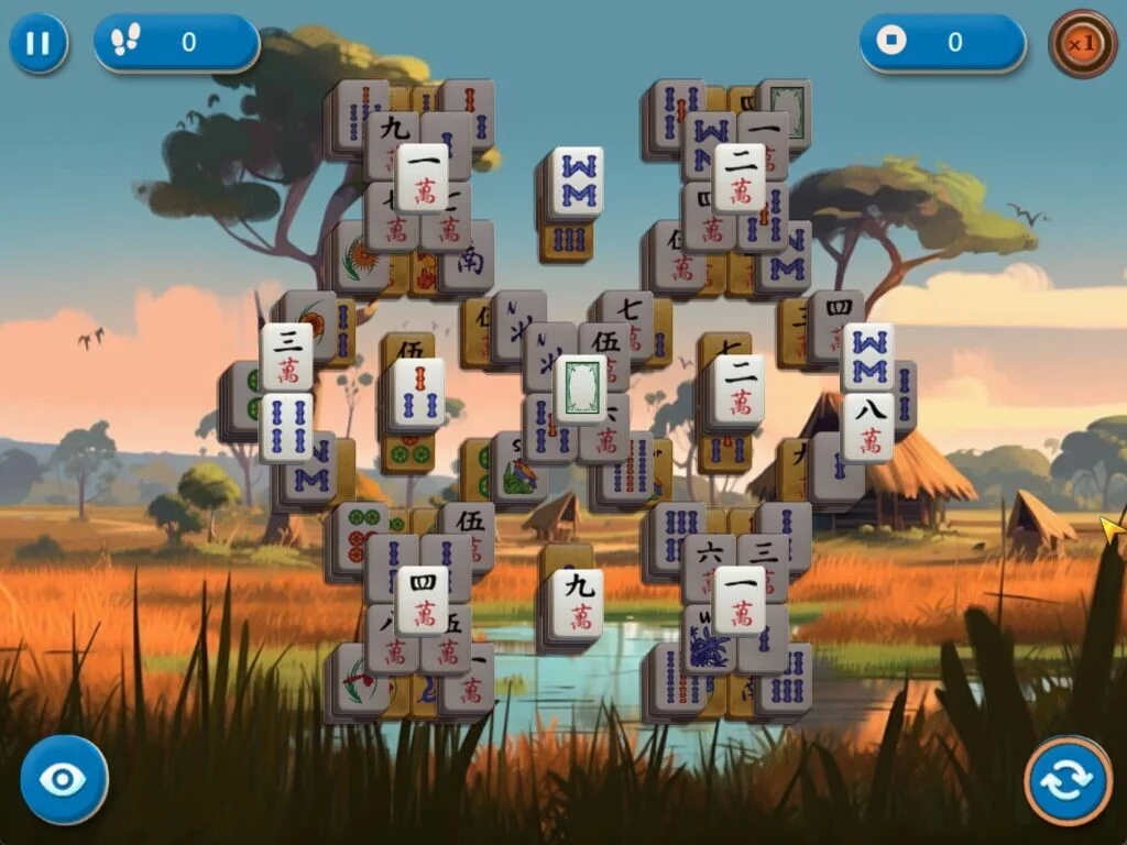 Изображение игры: Mahjong Travel