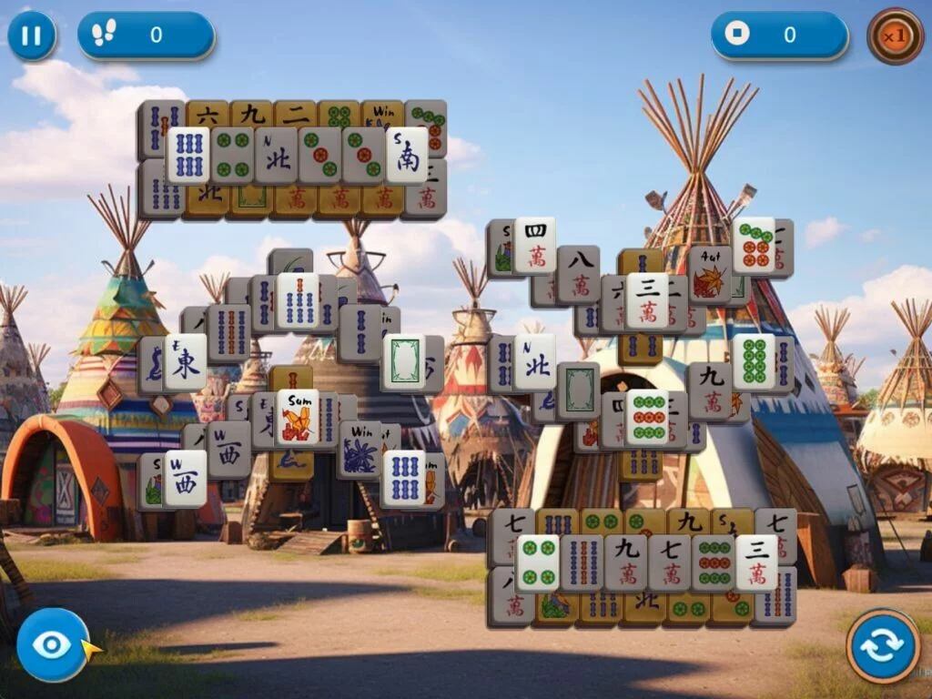 Изображение игры: Mahjong Travel