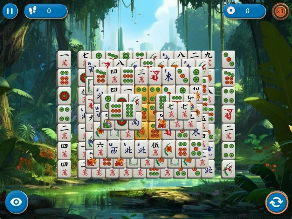 Изображение игры: Mahjong Travel