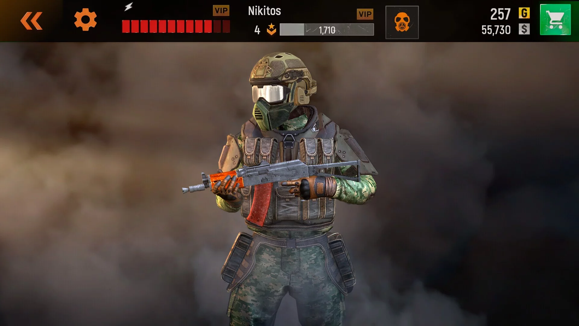 Изображение игры: Striker Zone: Gun Games Online
