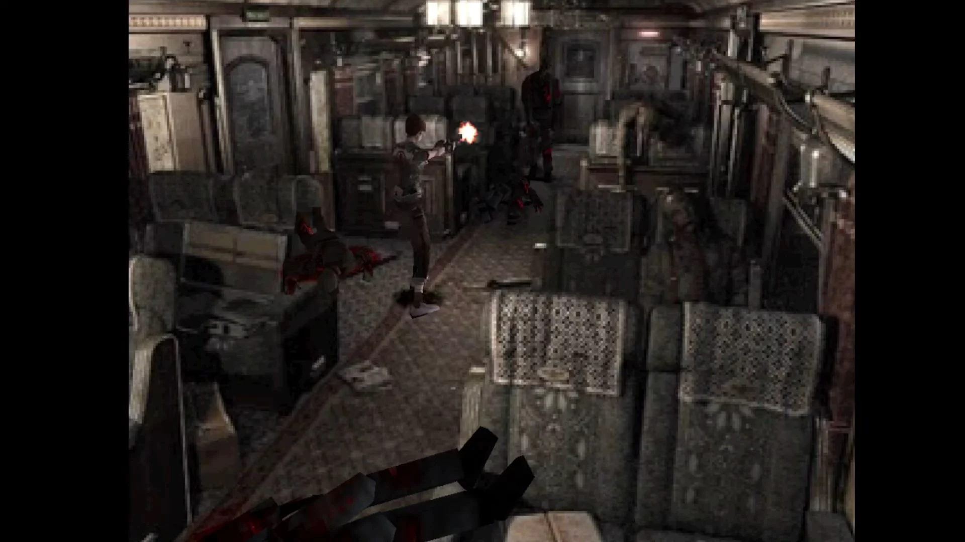 Изображение игры: Resident Evil 0 Demake