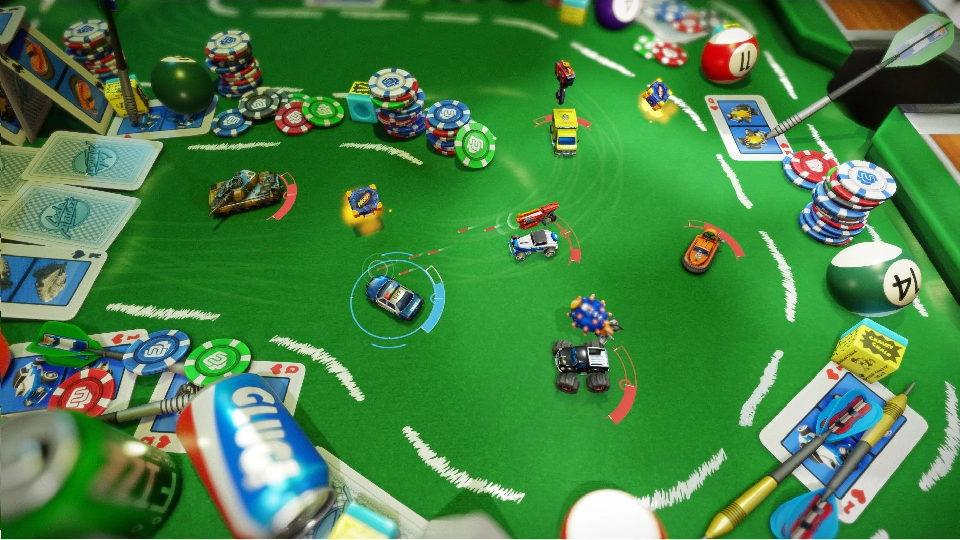 Изображение игры: Micro Machines World Series