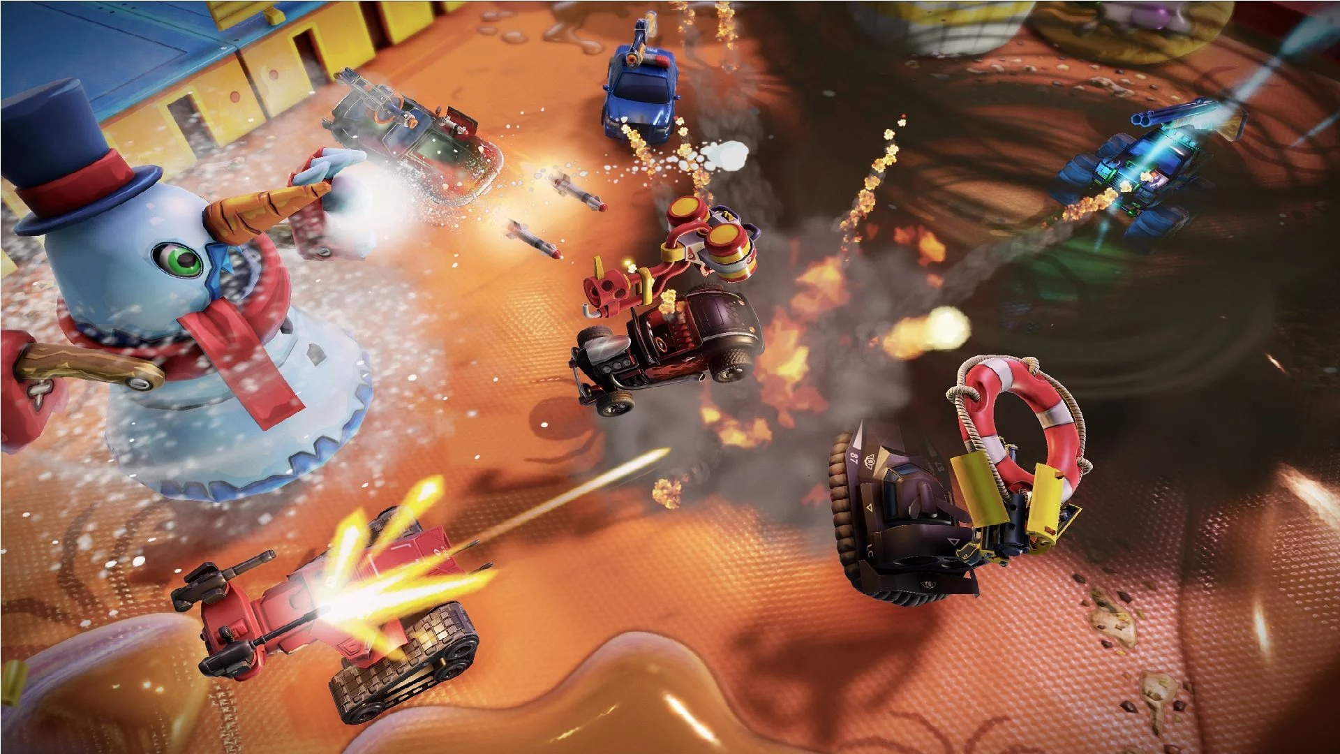 Изображение игры: Micro Machines World Series