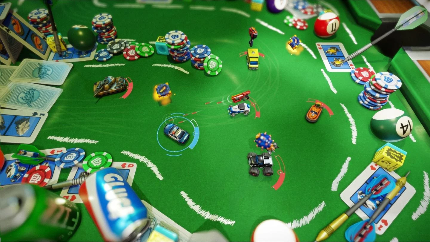 Изображение игры: Micro Machines World Series