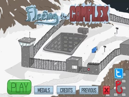 Изображение игры: Fleeing the Complex - Classic Escaping Game
