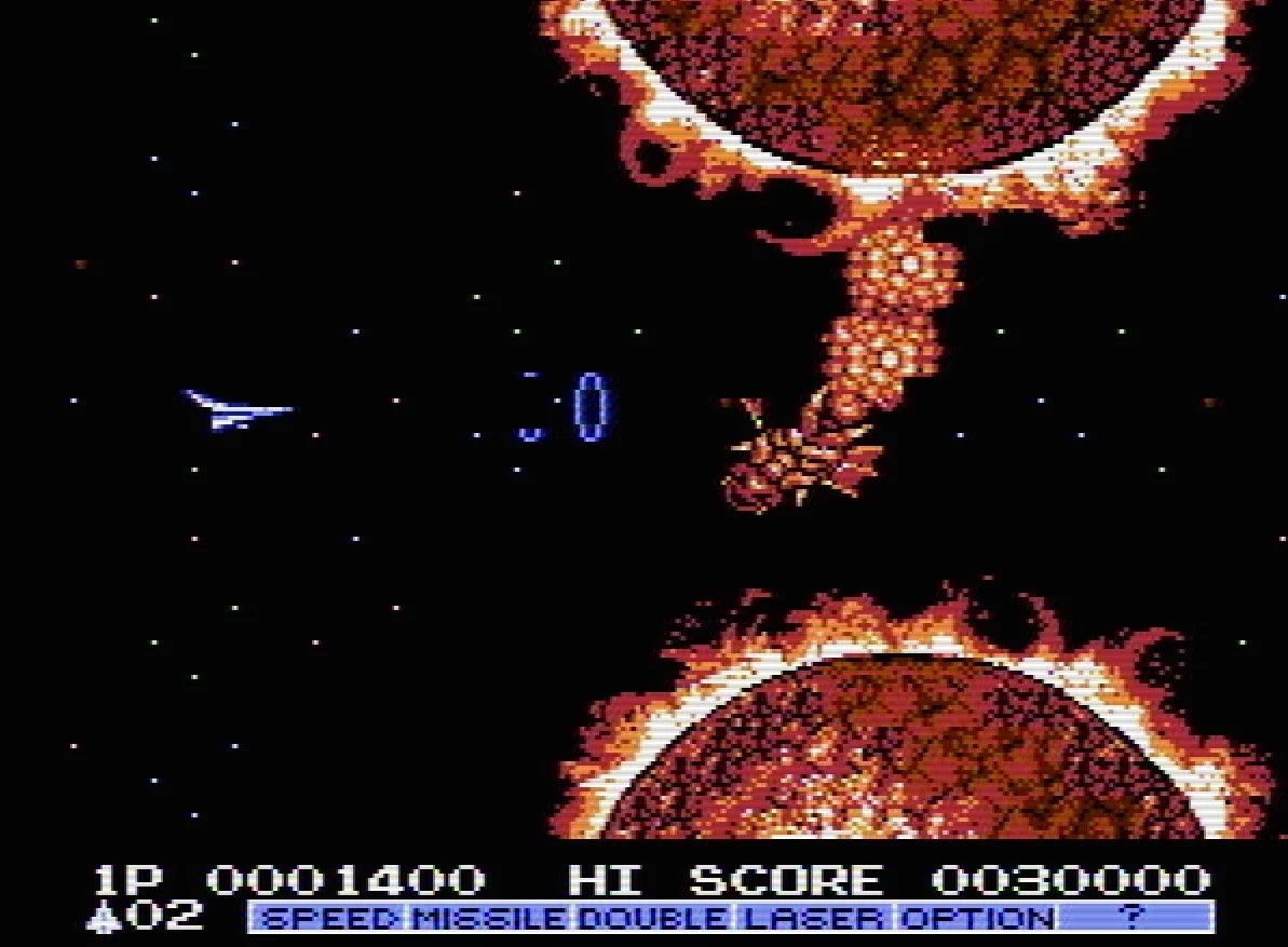 Изображение игры: Gradius 2