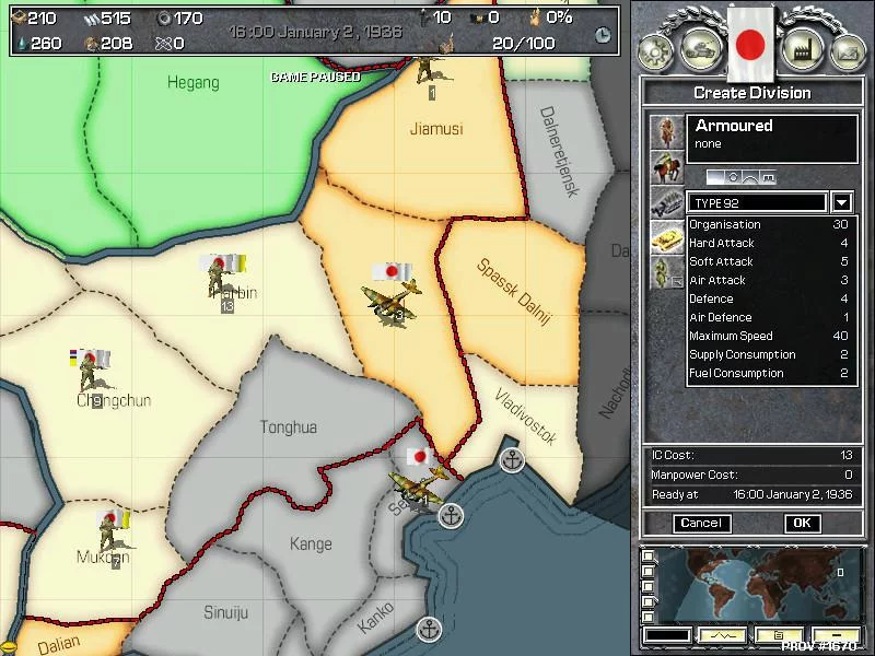 Изображение игры: Hearts of Iron