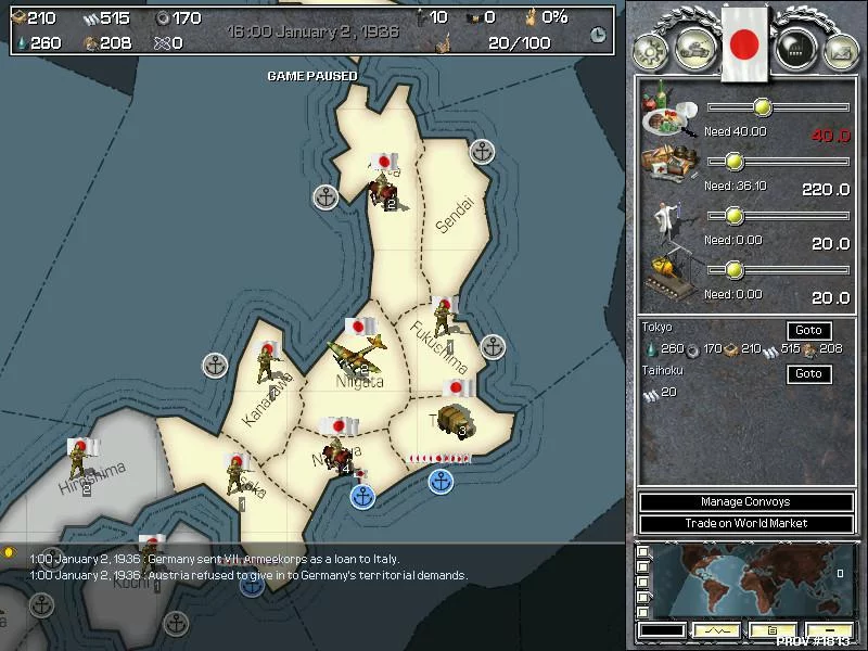 Изображение игры: Hearts of Iron