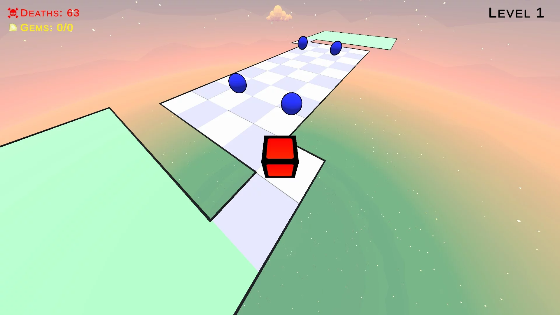 Изображение игры: The World's Hardest Game 3D Nostalgia