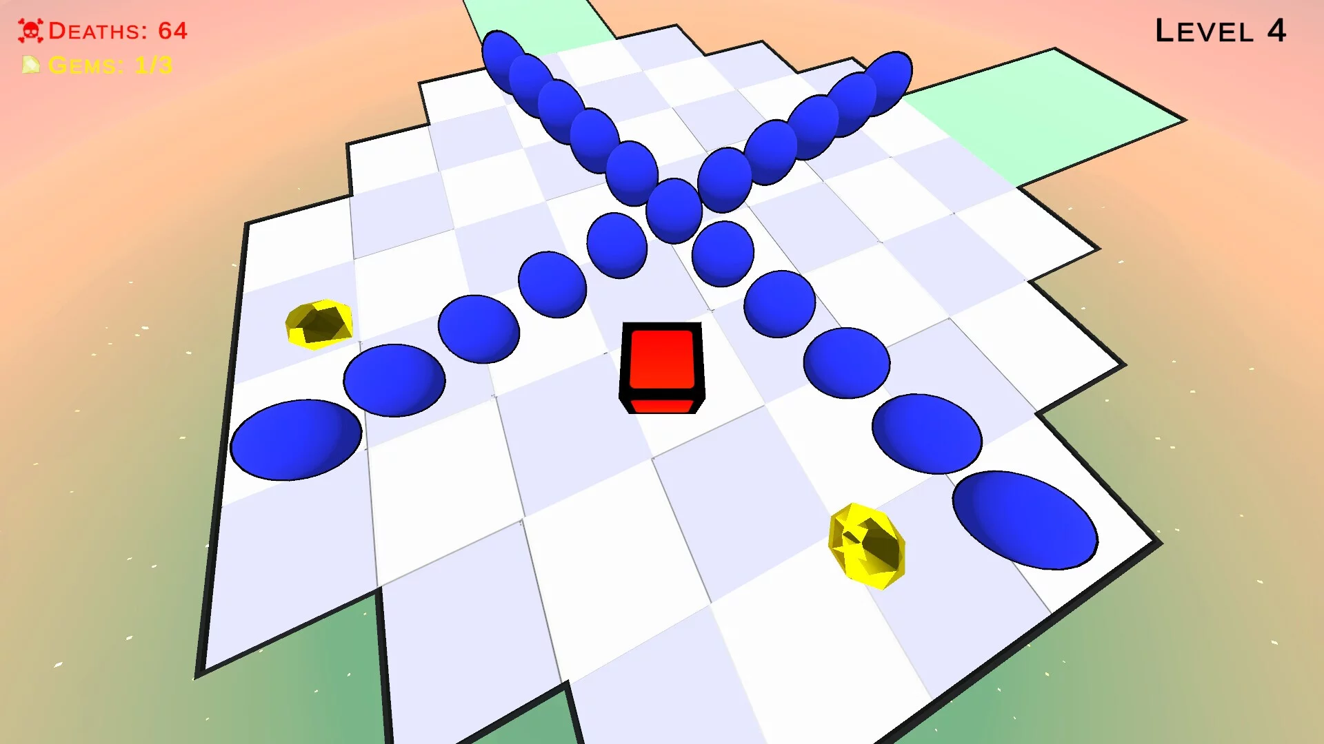 Изображение игры: The World's Hardest Game 3D Nostalgia