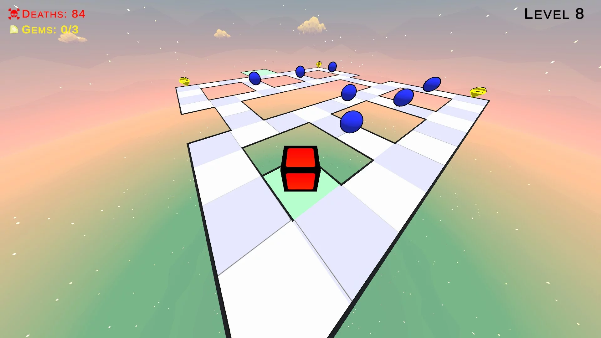 Изображение игры: The World's Hardest Game 3D Nostalgia
