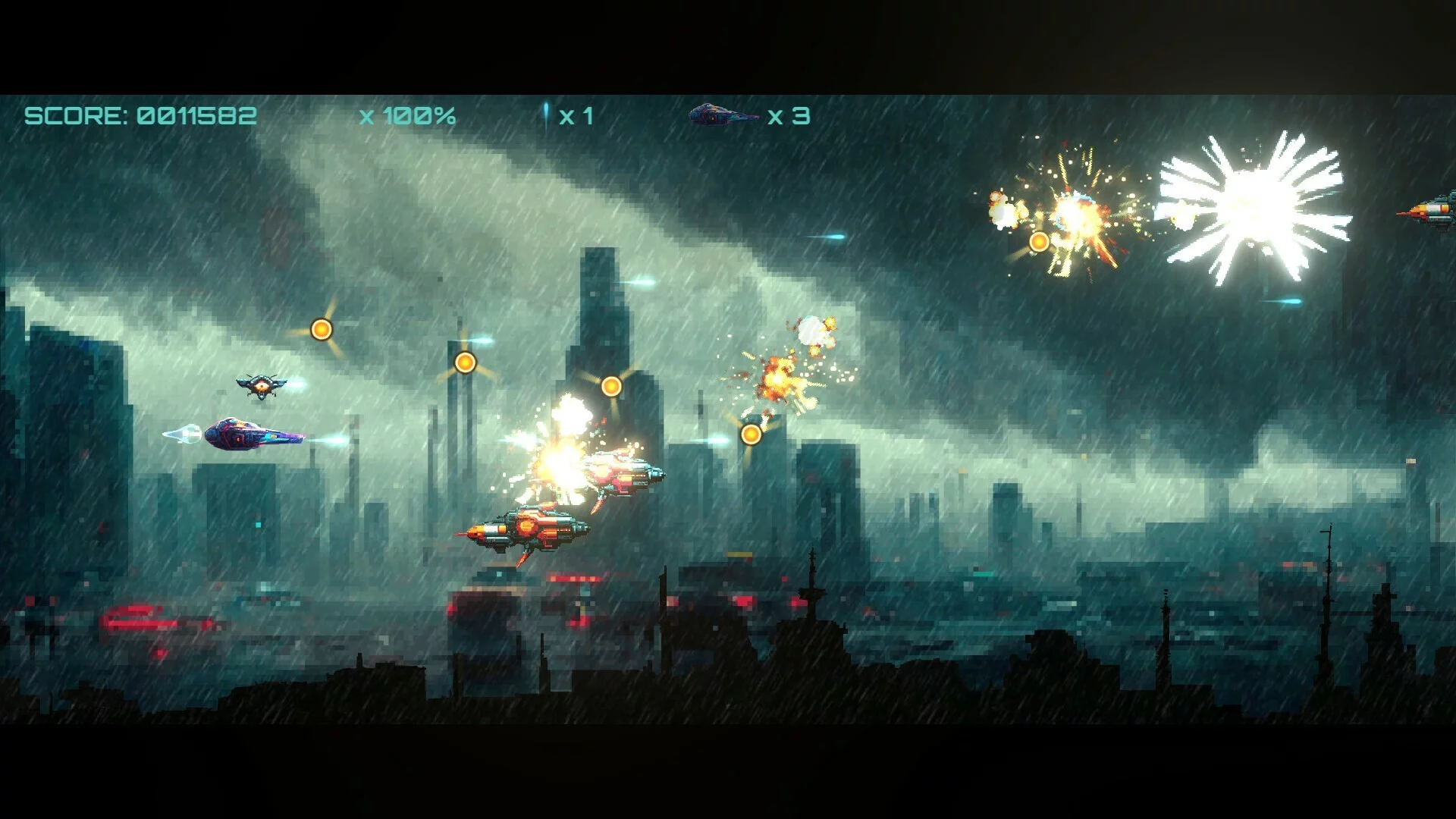 Изображение игры: Eventide: Free shoot 'em up