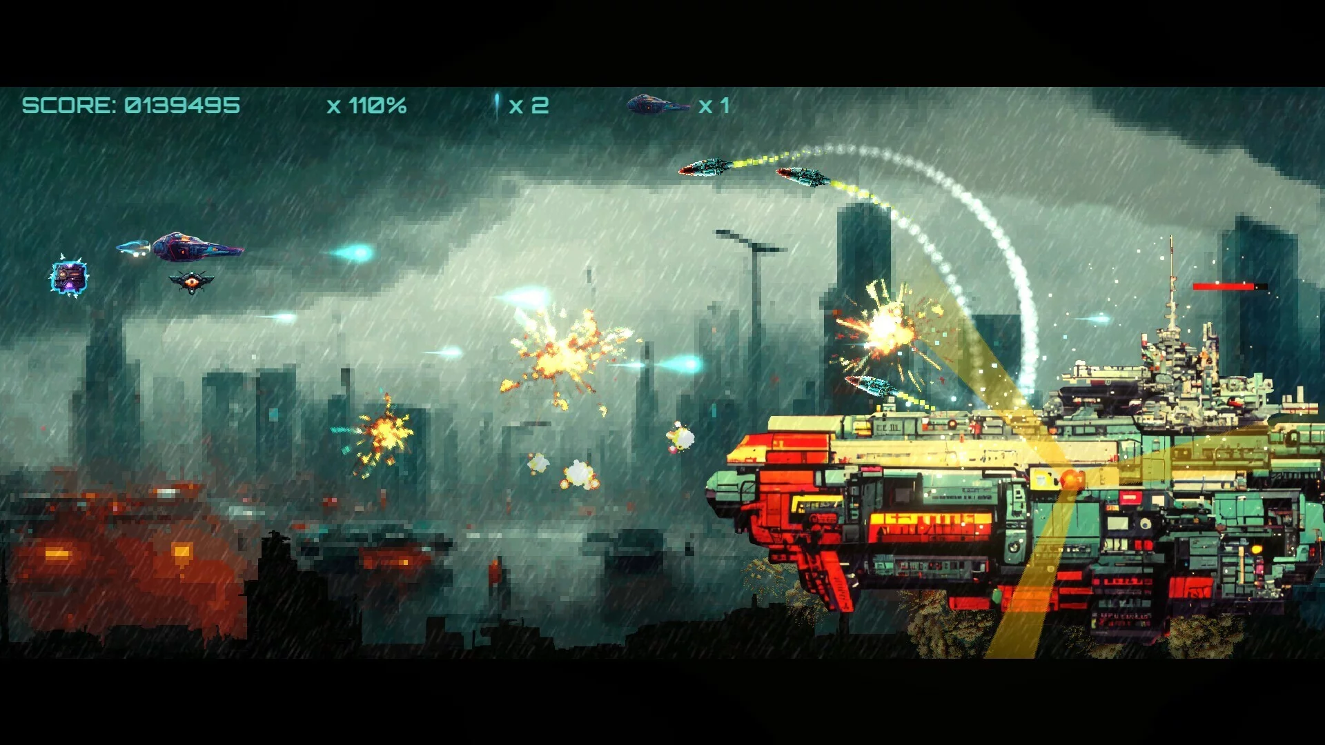 Изображение игры: Eventide: Free shoot 'em up