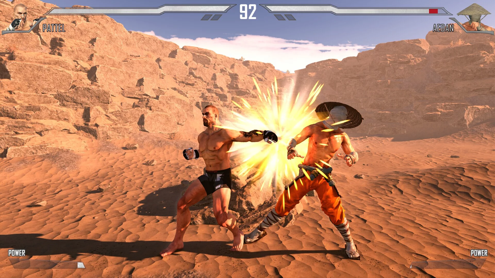 Изображение игры: Mortal Fighter