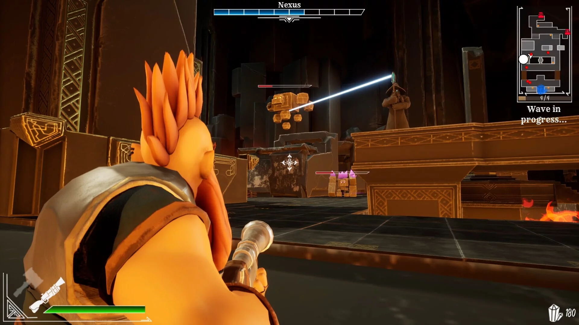 Изображение игры: Dwarfender