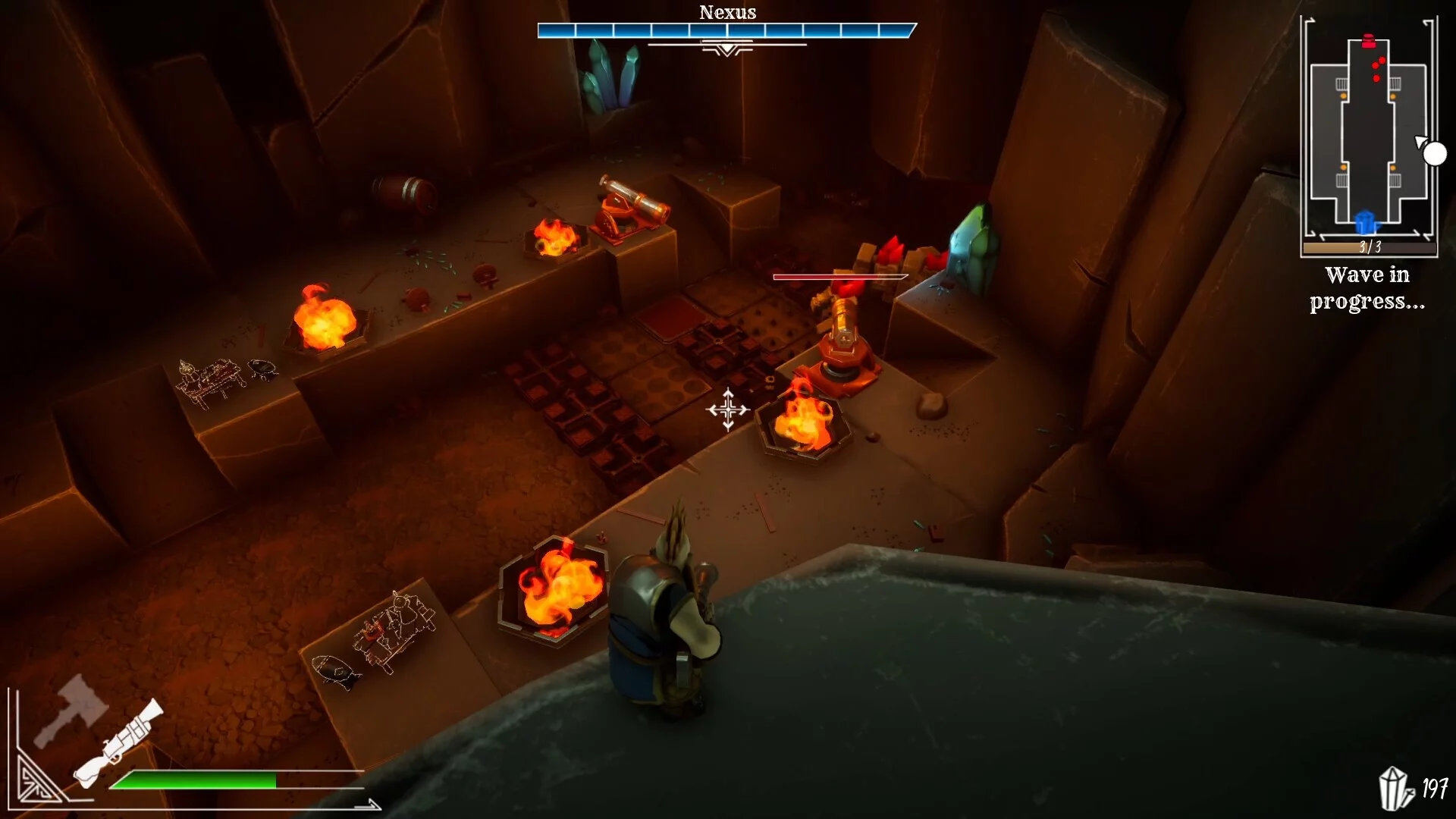 Изображение игры: Dwarfender