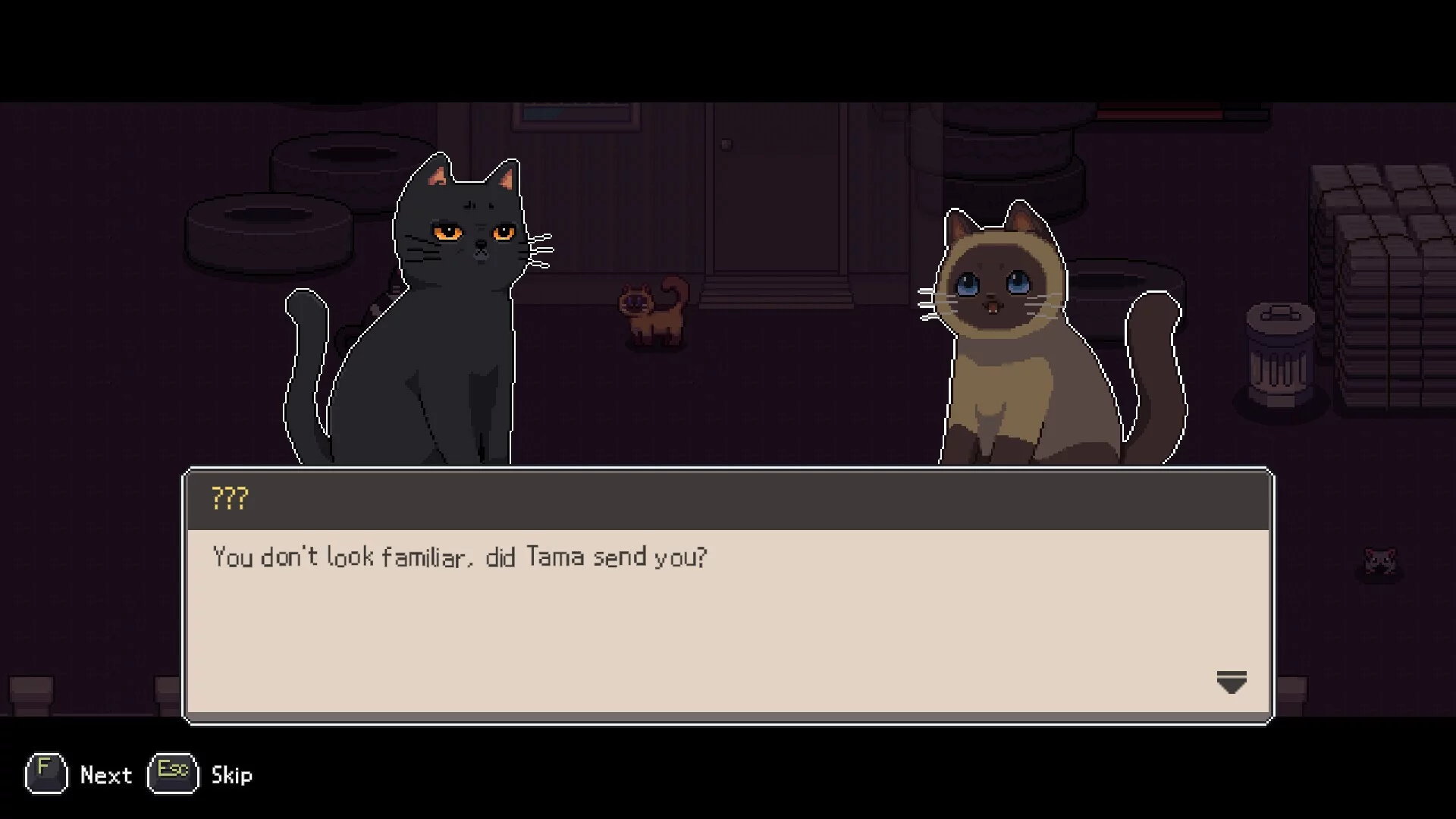 Изображение игры: A Street Cat's Tale 2