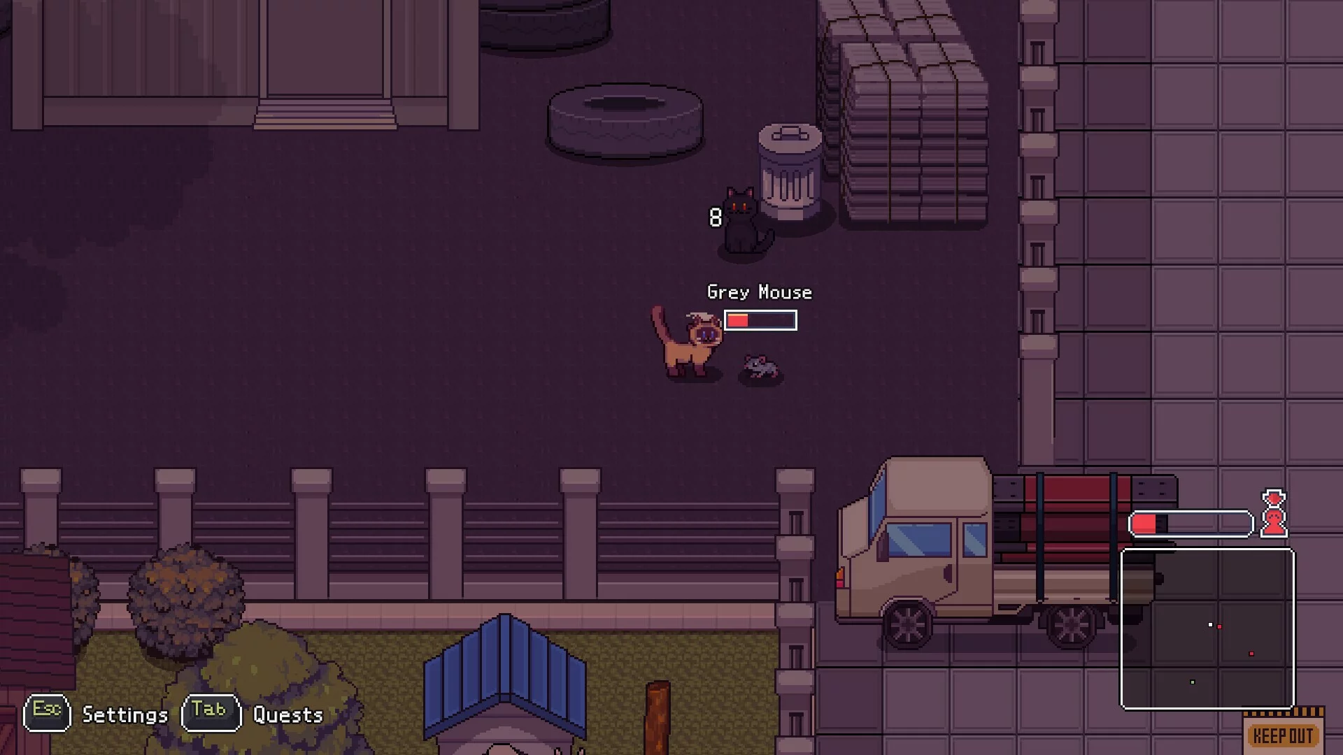 Изображение игры: A Street Cat's Tale 2