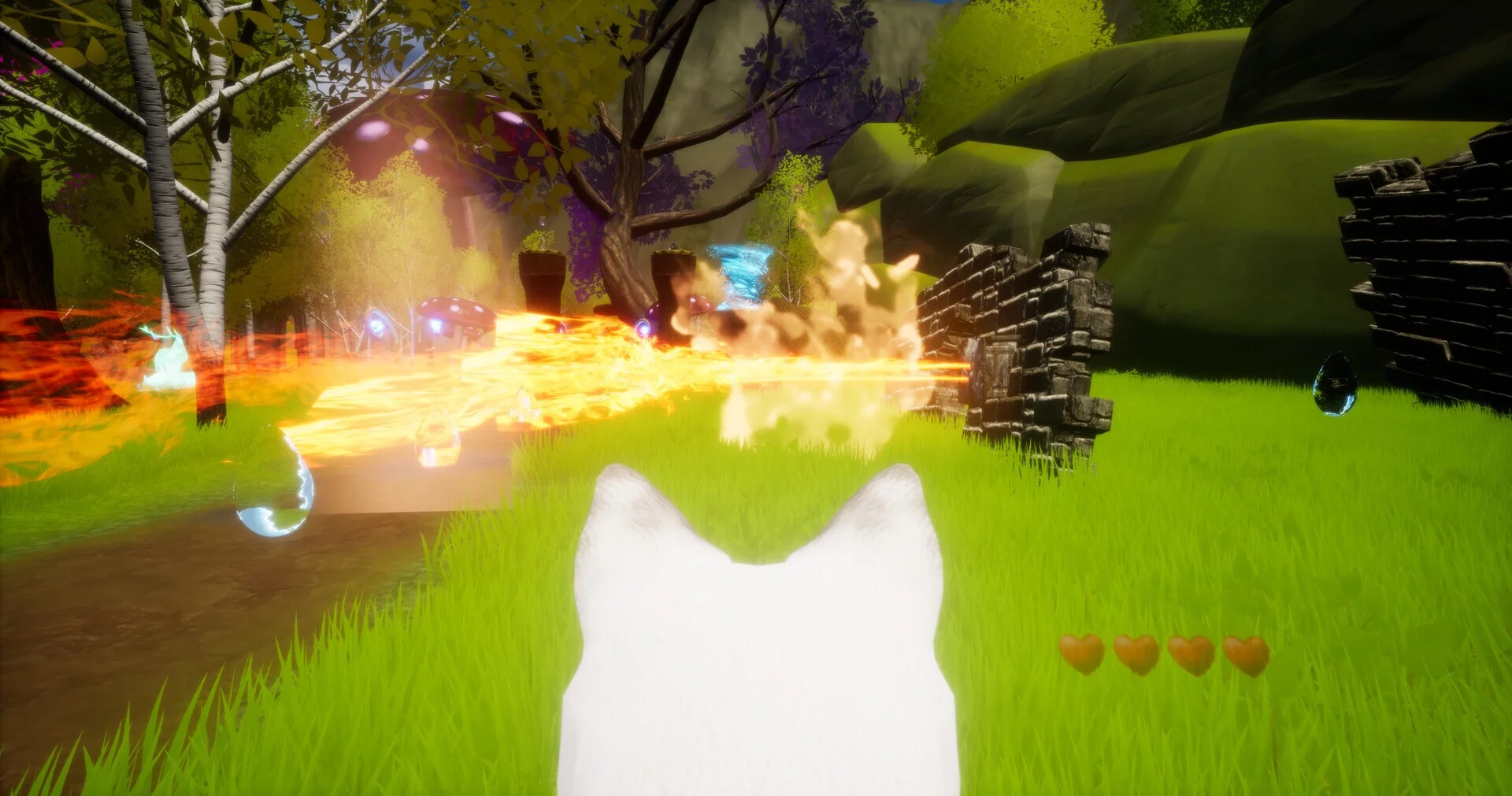 Изображение игры: Fox of the moon