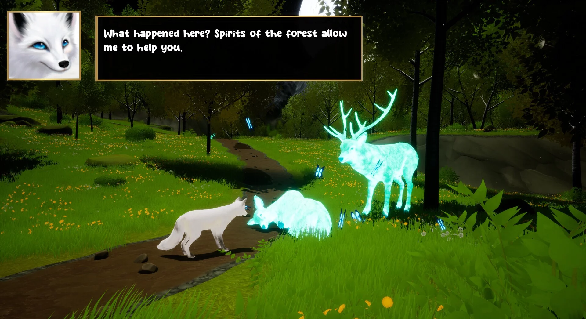 Изображение игры: Fox of the moon