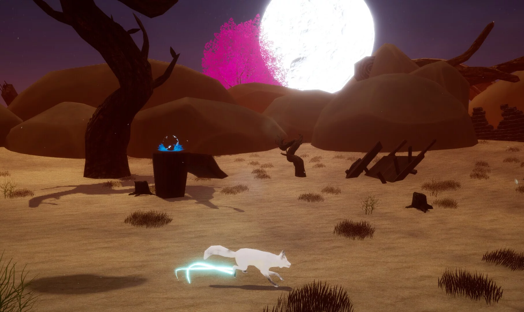 Изображение игры: Fox of the moon