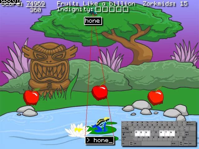 Изображение игры: Frog Fractions
