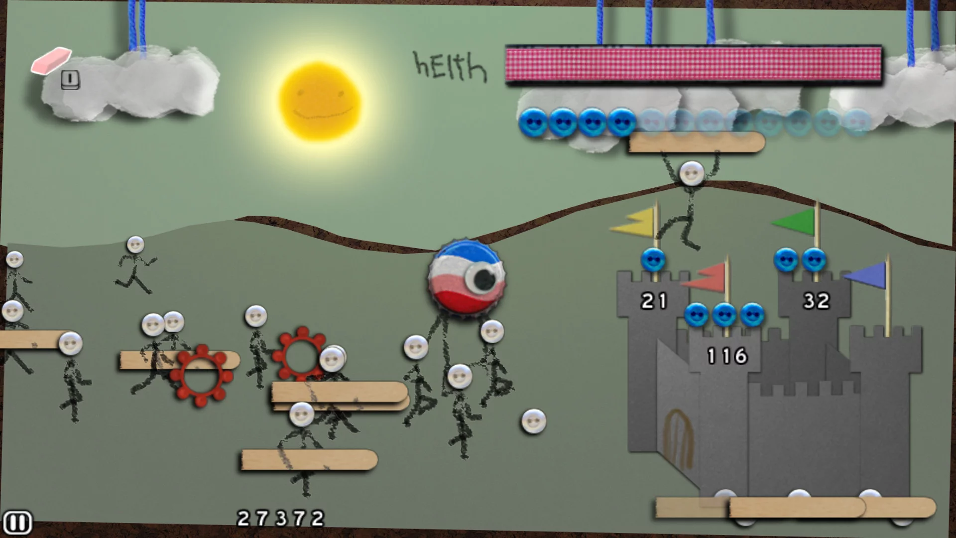 Изображение игры: Defend your Castle