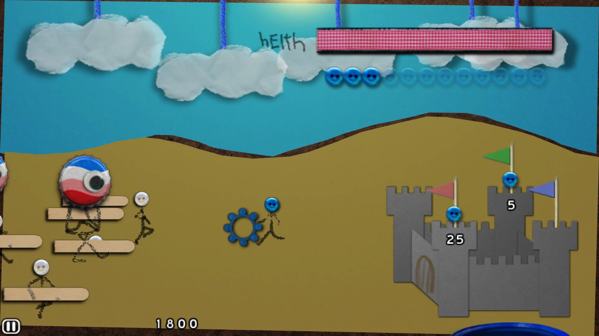 Изображение игры: Defend your Castle