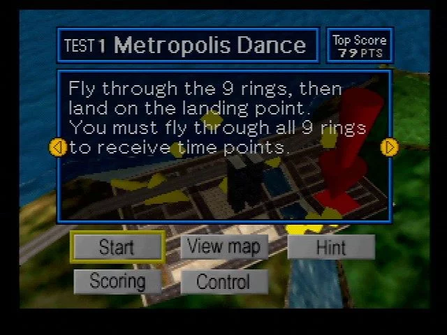 Изображение игры: Pilotwings 64