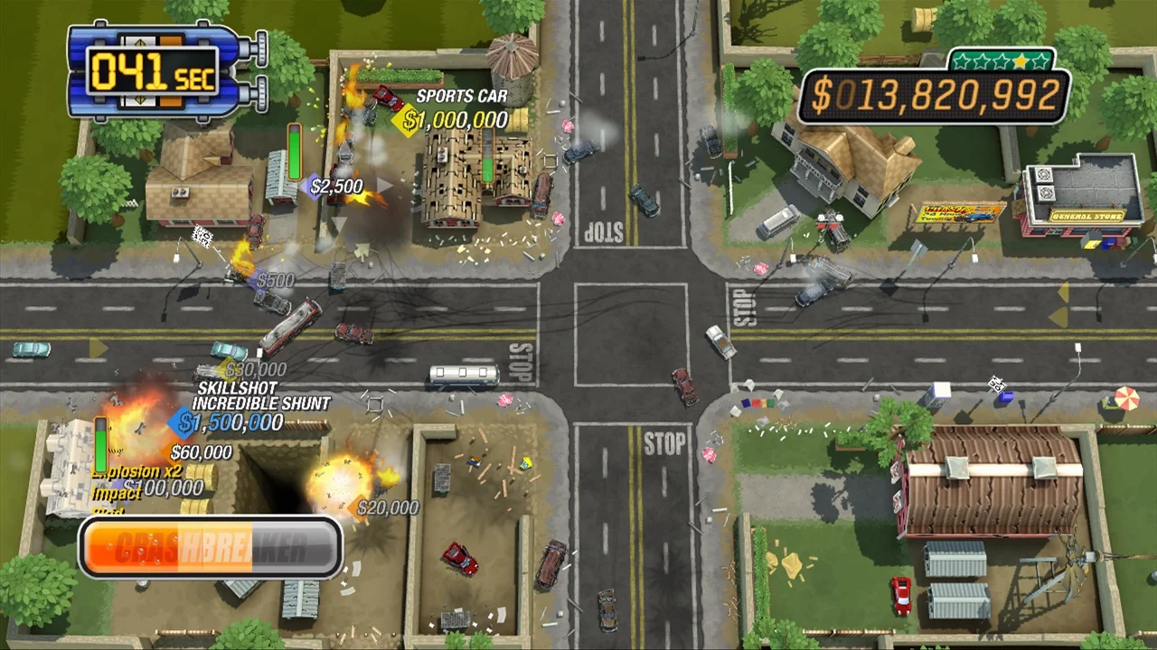 Изображение игры: Burnout Crash!