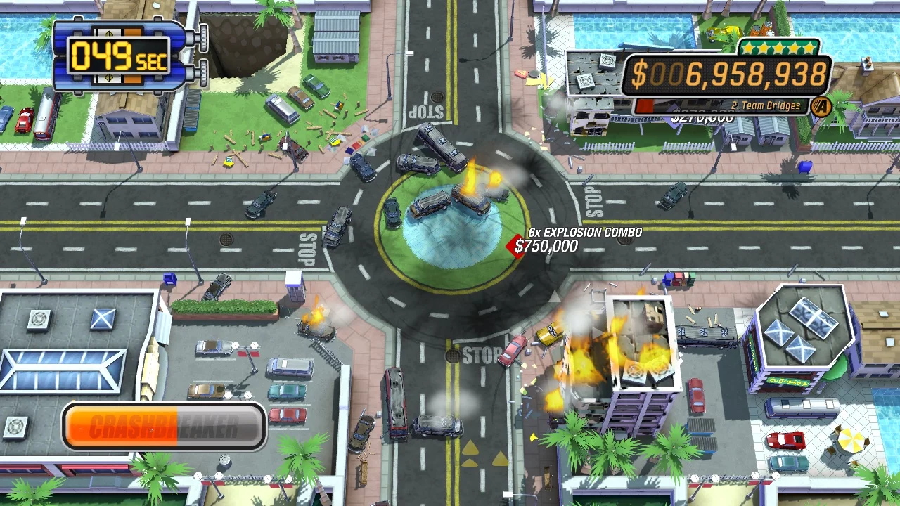 Изображение игры: Burnout Crash!