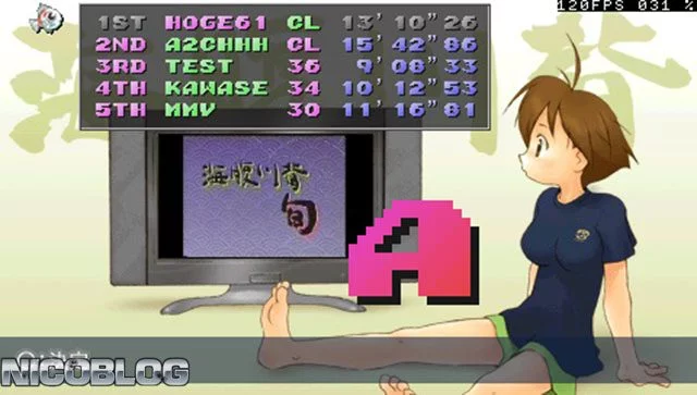 Изображение игры: Umihara Kawase Portable