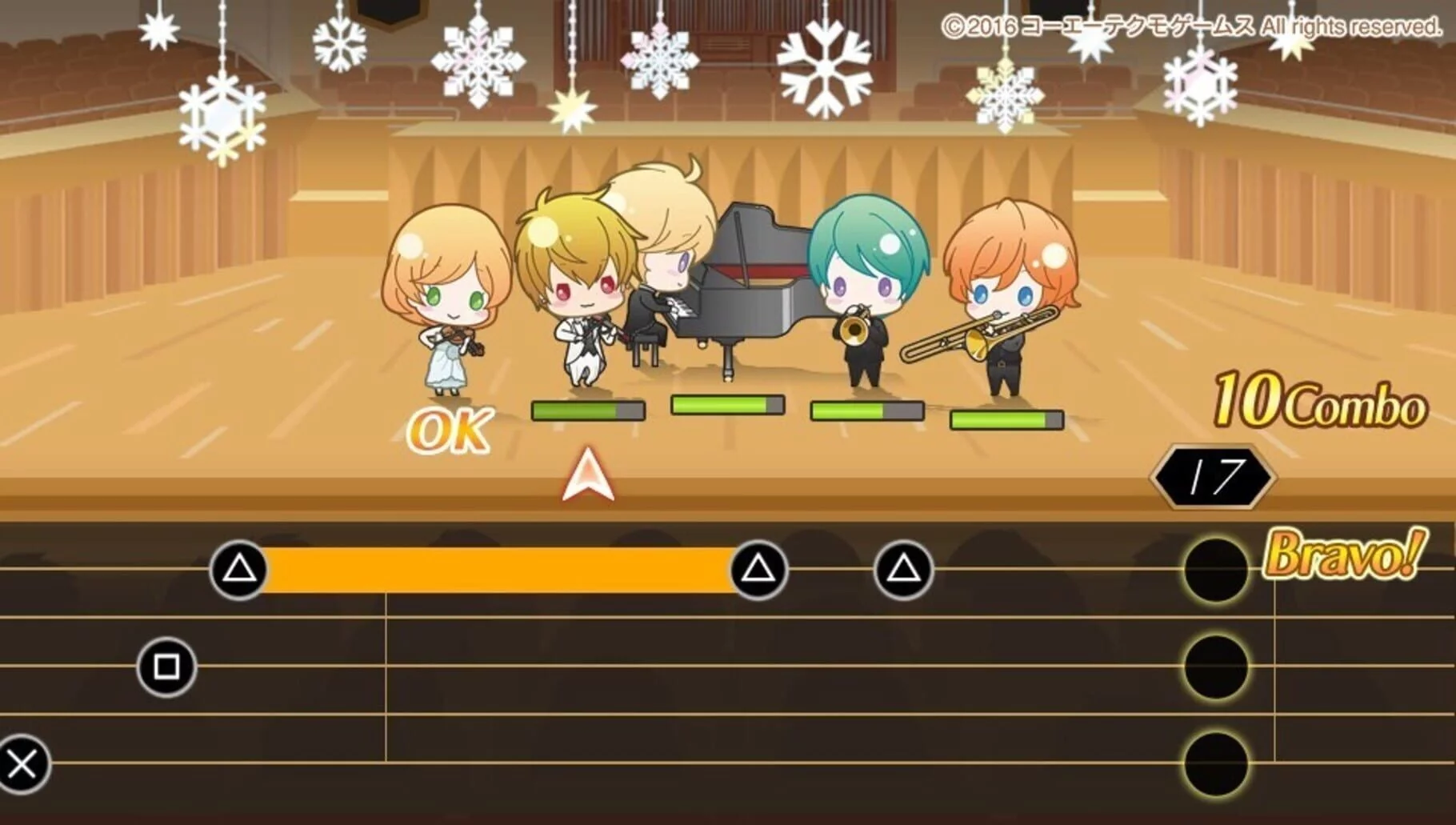 Изображение игры: Kiniro no Corda 4