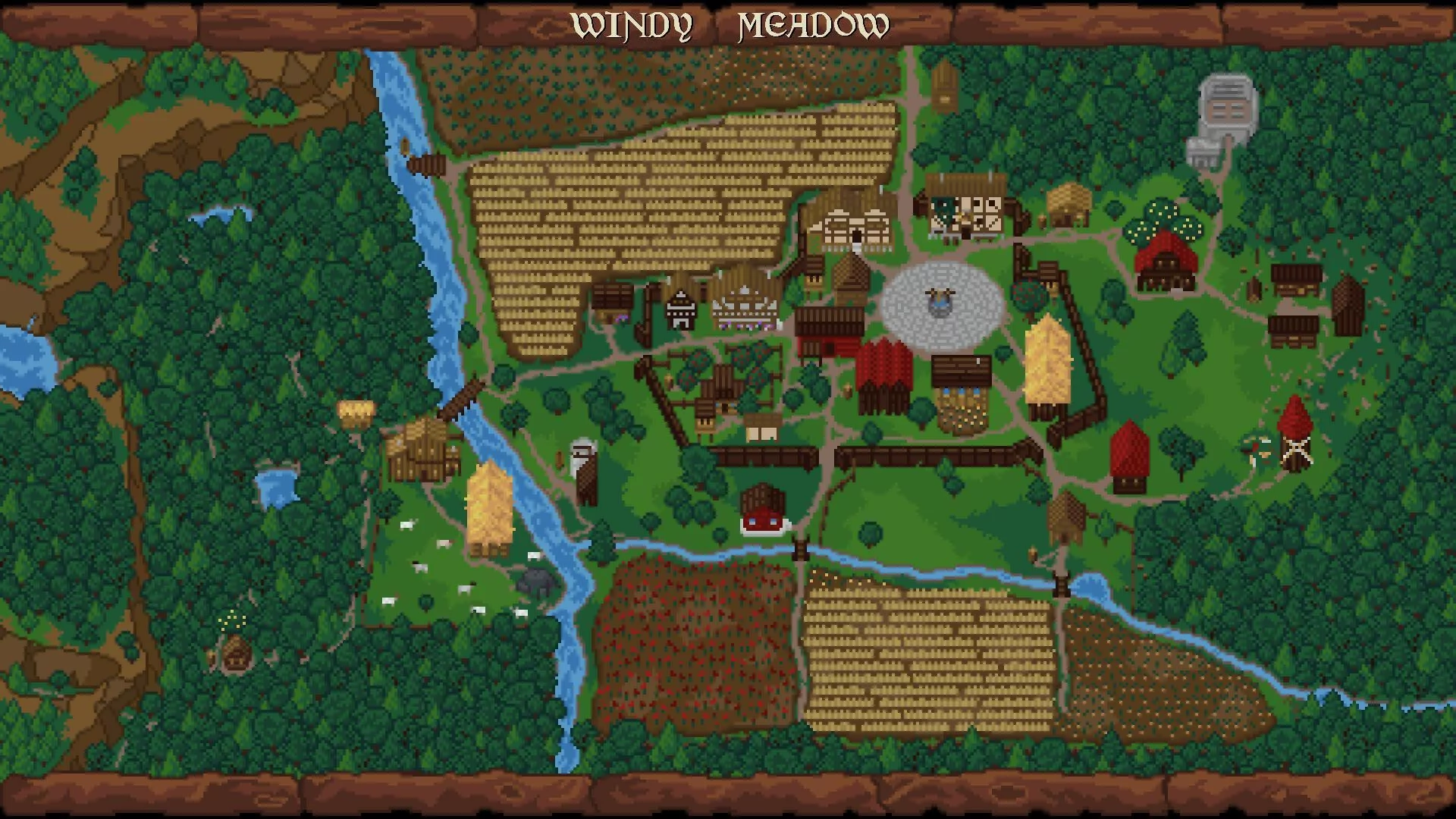 Изображение игры: Windy Meadow Remaster Demo