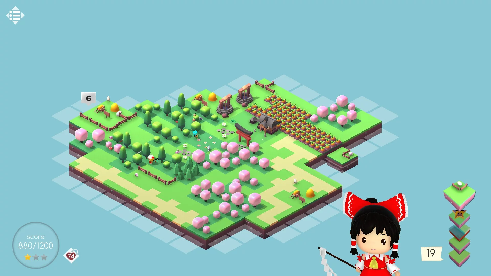 Изображение игры: Touhou Mini Map