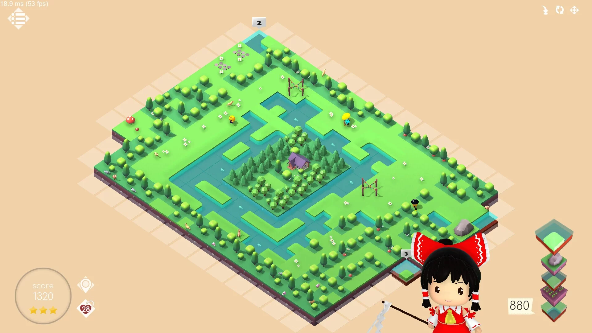 Изображение игры: Touhou Mini Map