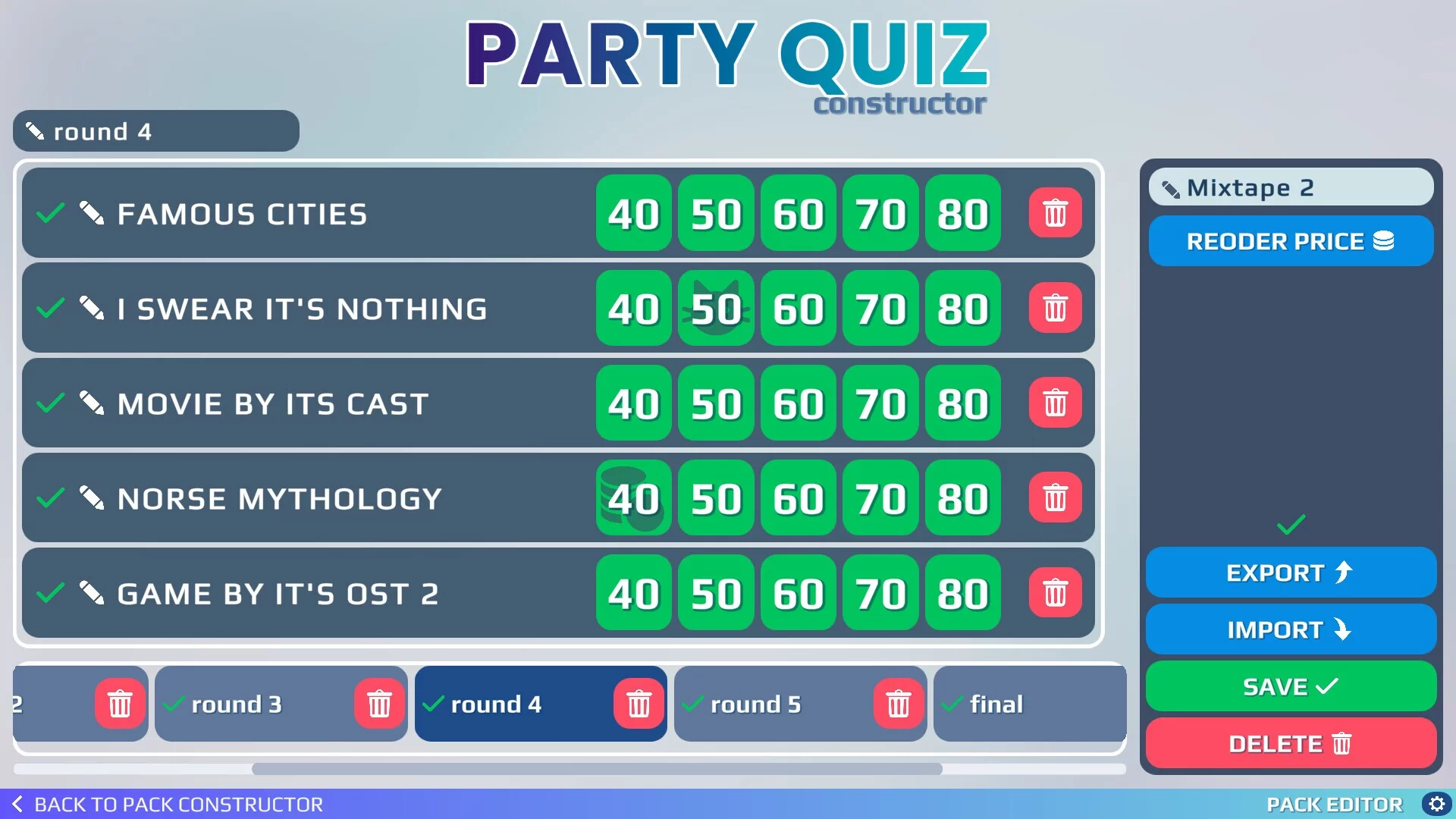 Изображение игры: Party Quiz