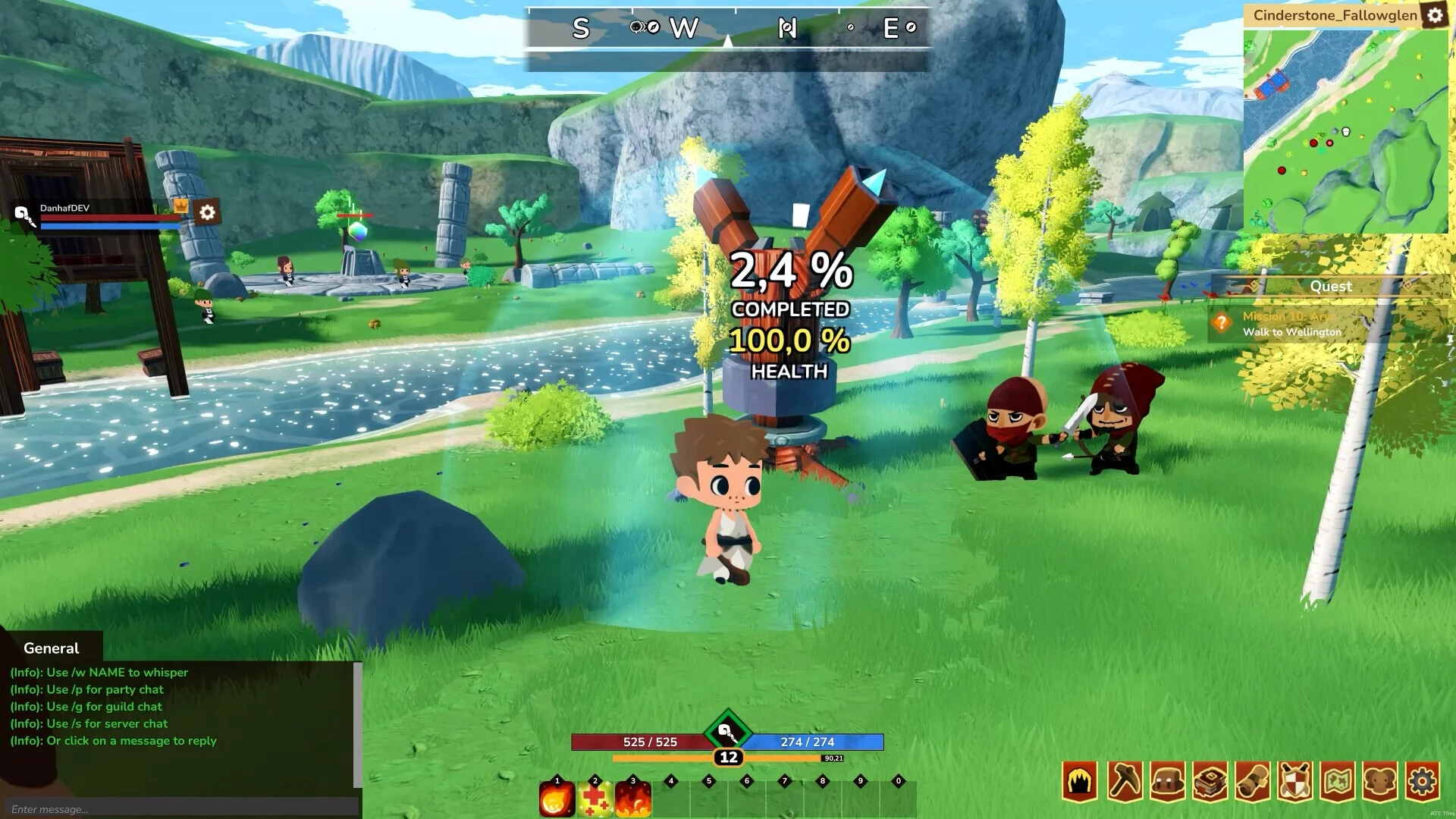 Изображение игры: Cinderstone Online