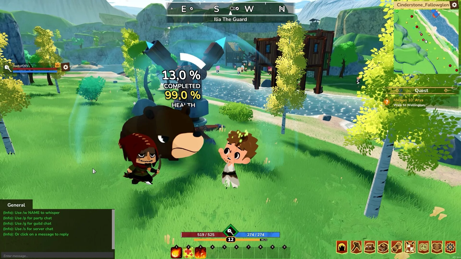 Изображение игры: Cinderstone Online
