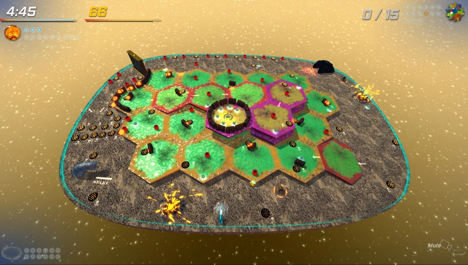 Изображение игры: Escape from the Marble Monster