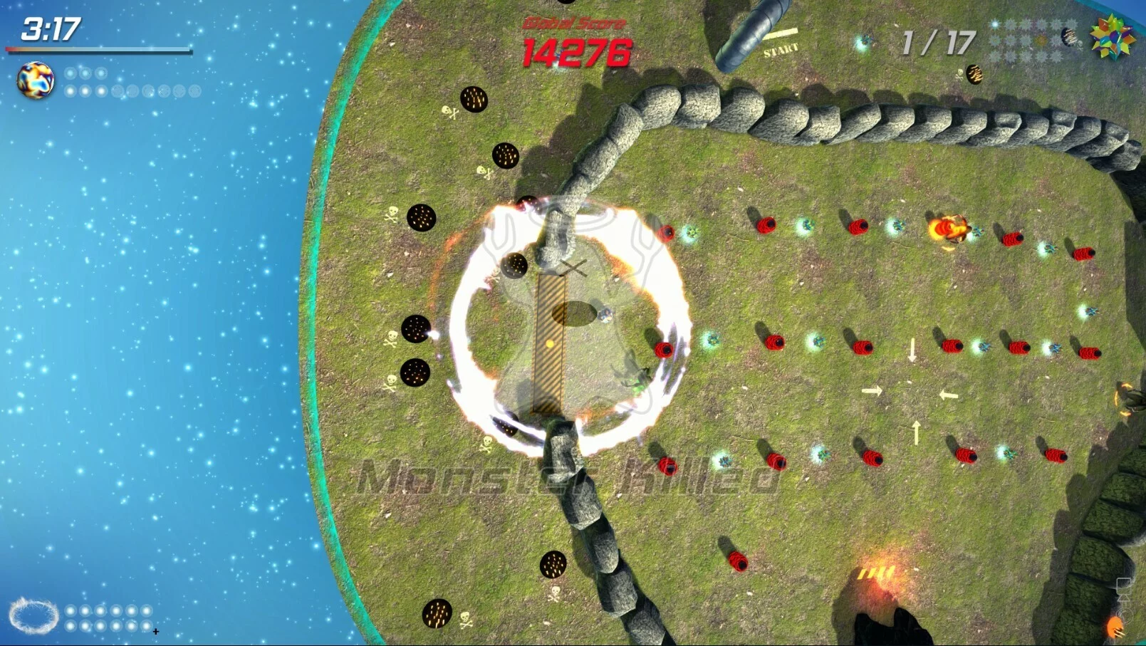 Изображение игры: Escape from the Marble Monster