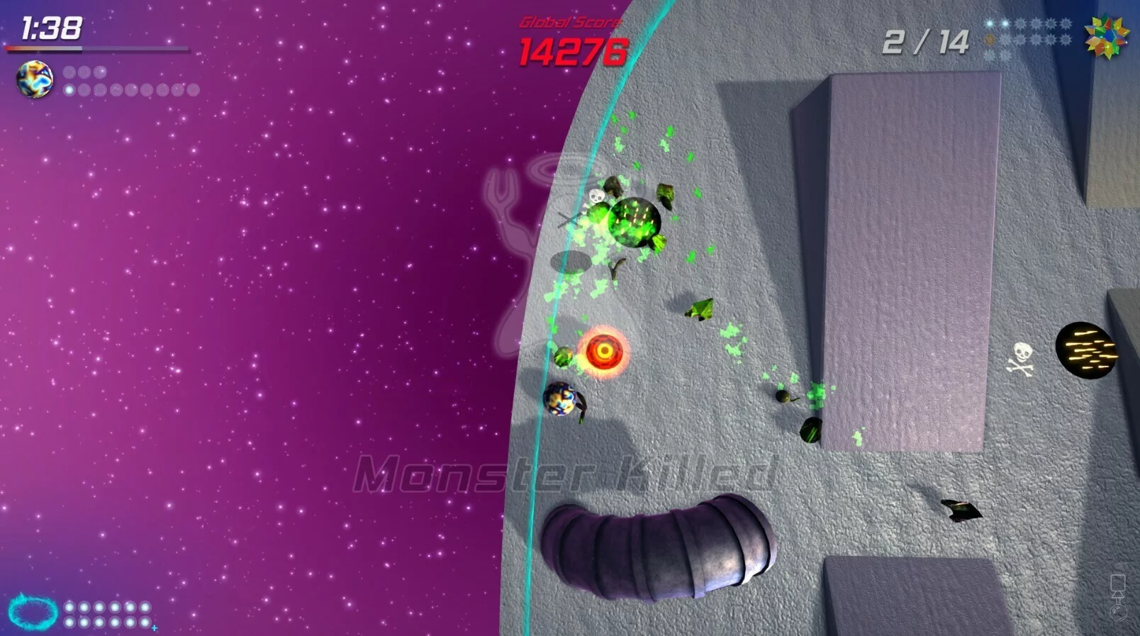 Изображение игры: Escape from the Marble Monster