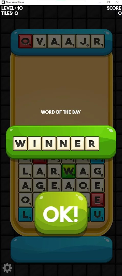 Изображение игры: Zim's Word Game
