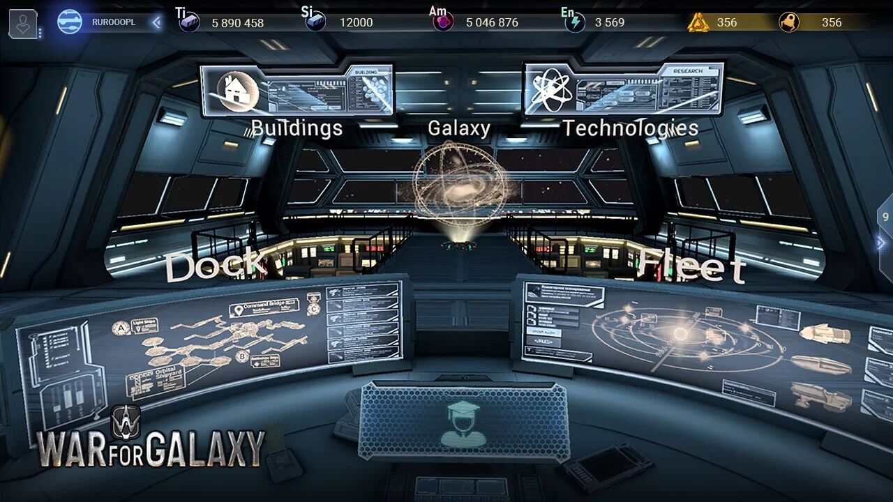 Изображение игры: War For Galaxy