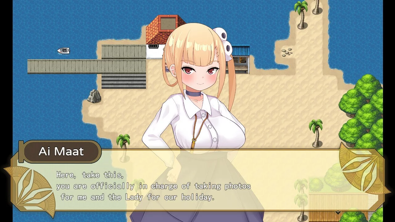 Изображение игры: Girls Cairo Papyrus