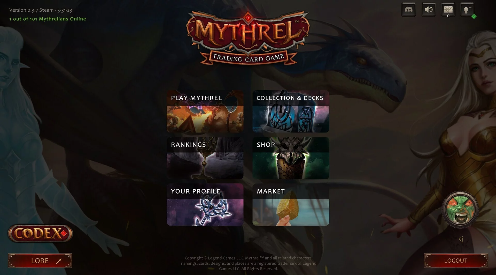 Изображение игры: Mythrel