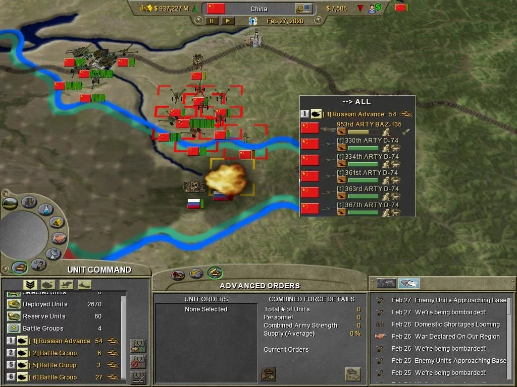Изображение игры: Supreme Ruler 2020: Global Crisis
