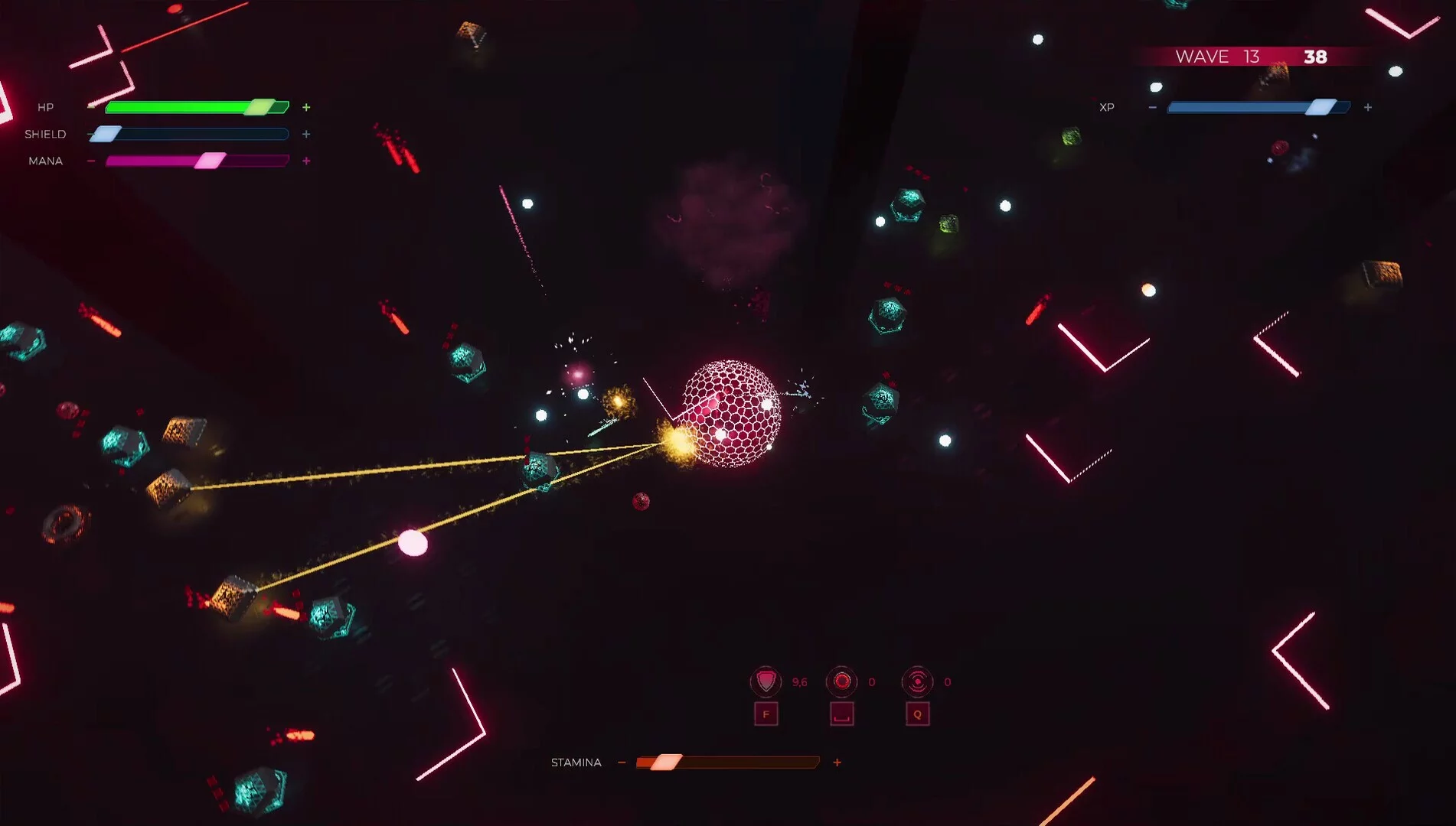 Изображение игры: Hexagon Survivors